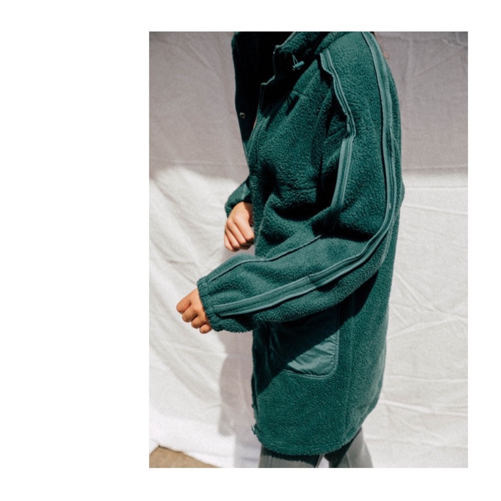 Free people glacier fleece jacket